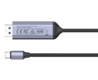 UNITEK Adapter USB-C - DisplayPort 1.4 8K/60Hz 1.8m V1423C - 1102307 - zdjęcie 2